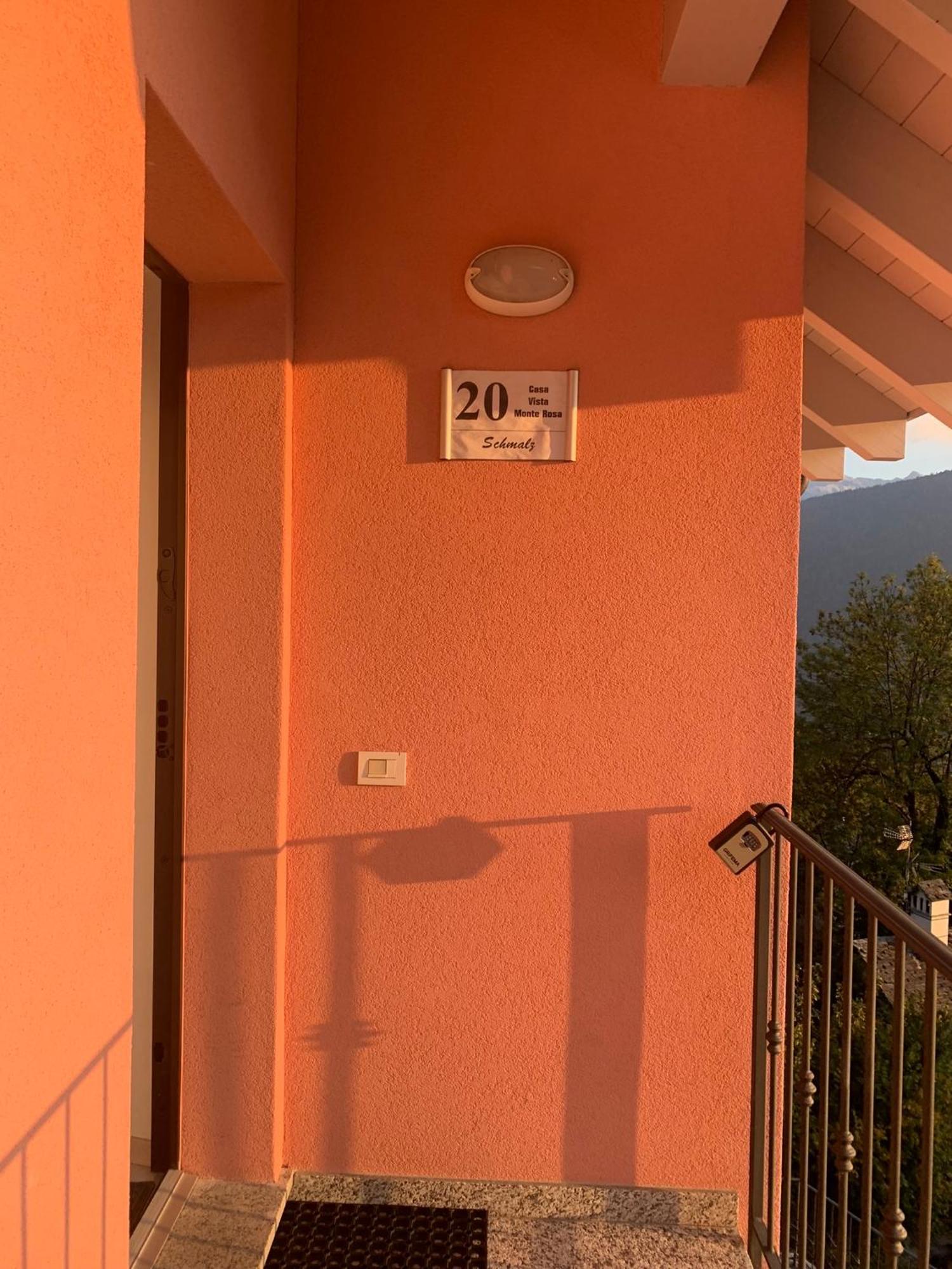 Appartamento Casa Vista Monte Rosa Toceno Esterno foto